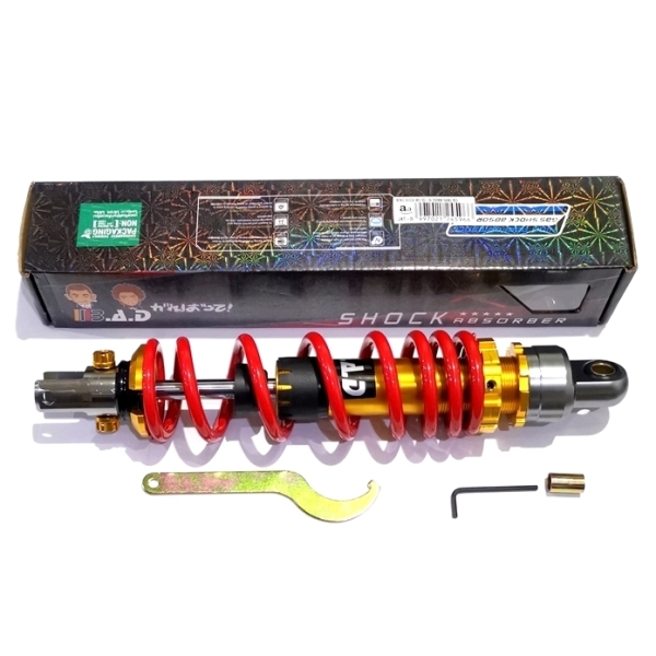 MONO SHOCK BD-0-3204 330MM VARIO RED